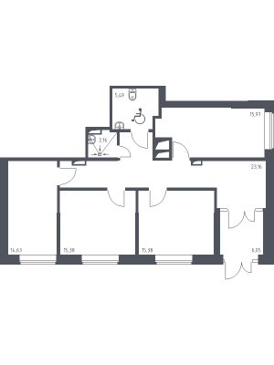 планировка, фото №1