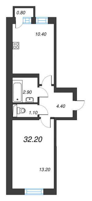 планировка, фото №1