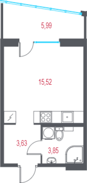 планировка, фото №1