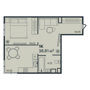 планировка, фото №1