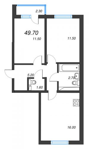 планировка, фото №1