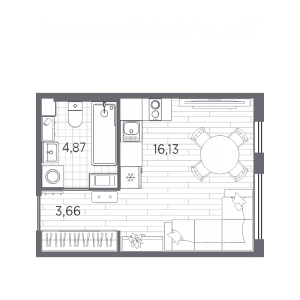 планировка, фото №1