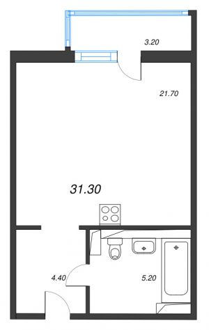 планировка, фото №1