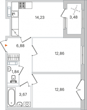 планировка, фото №1