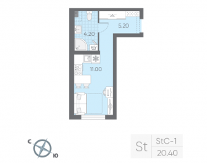 планировка, фото №1