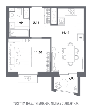 планировка, фото №1