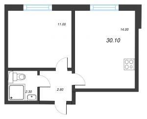 планировка, фото №1