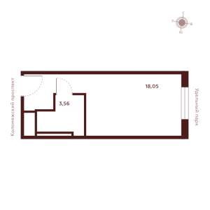 планировка, фото №1