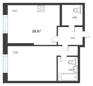 планировка, фото №1