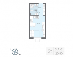 планировка, фото №1