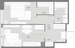 планировка, фото №1