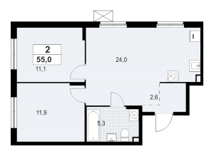 планировка, фото №1
