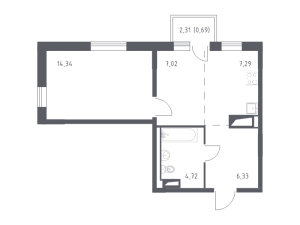 планировка, фото №1
