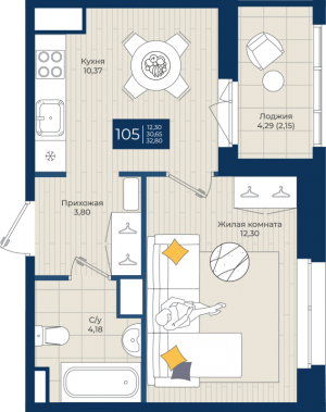 планировка, фото №1