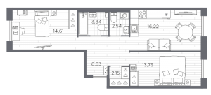 планировка, фото №1