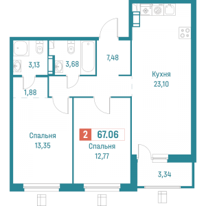 планировка, фото №1