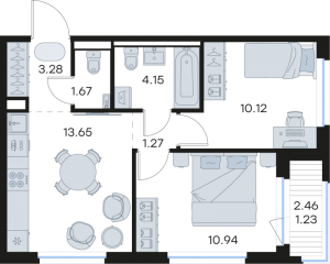 планировка, фото №1