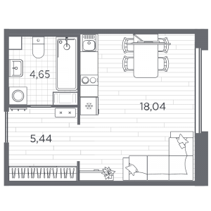 планировка, фото №1