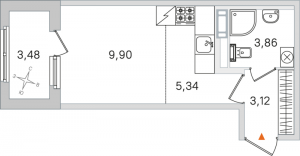 планировка, фото №1