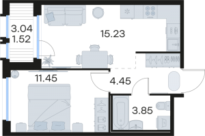 планировка, фото №1