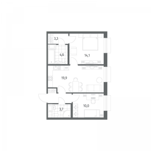 планировка, фото №1