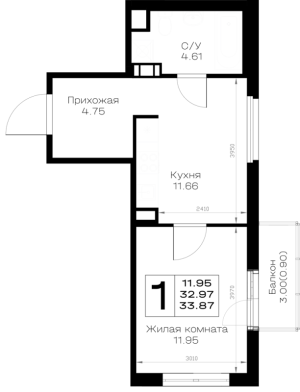планировка, фото №1