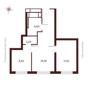 планировка, фото №1