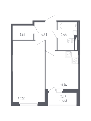 планировка, фото №1