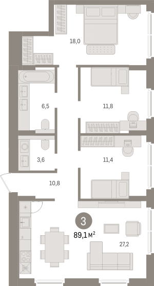 планировка, фото №1