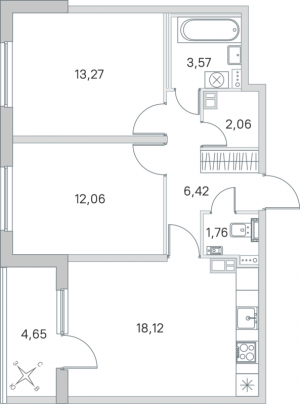 планировка, фото №1