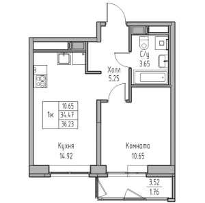 планировка, фото №1