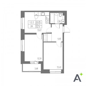 планировка, фото №1