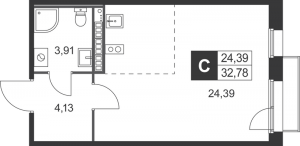 планировка, фото №1