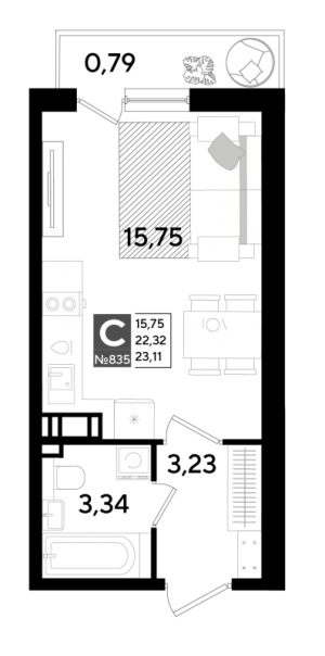 планировка, фото №1