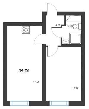 планировка, фото №1