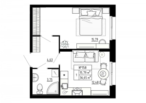 планировка, фото №1