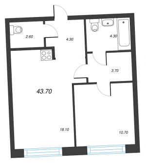 планировка, фото №1