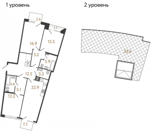 планировка, фото №1