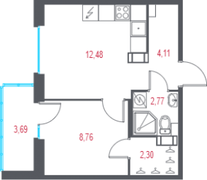 планировка, фото №1