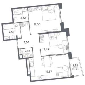 планировка, фото №1