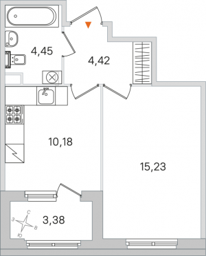 планировка, фото №1