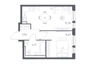 планировка, фото №1