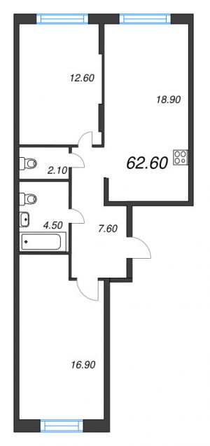 планировка, фото №1