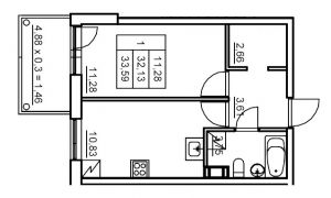 планировка, фото №1