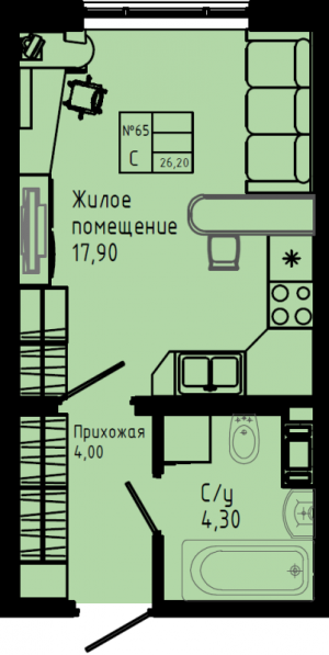 планировка, фото №1