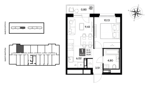 планировка, фото №1