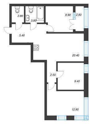 планировка, фото №1