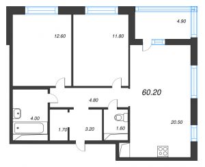 планировка, фото №1