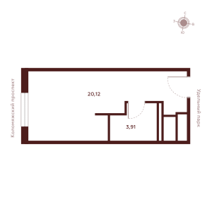 планировка, фото №1