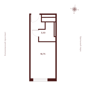 планировка, фото №1